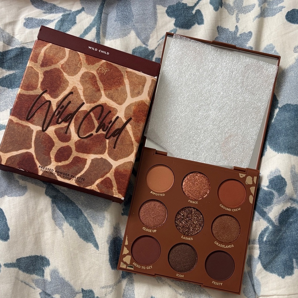 Colourpop Wild Child Eyeshadow Palette, NWT